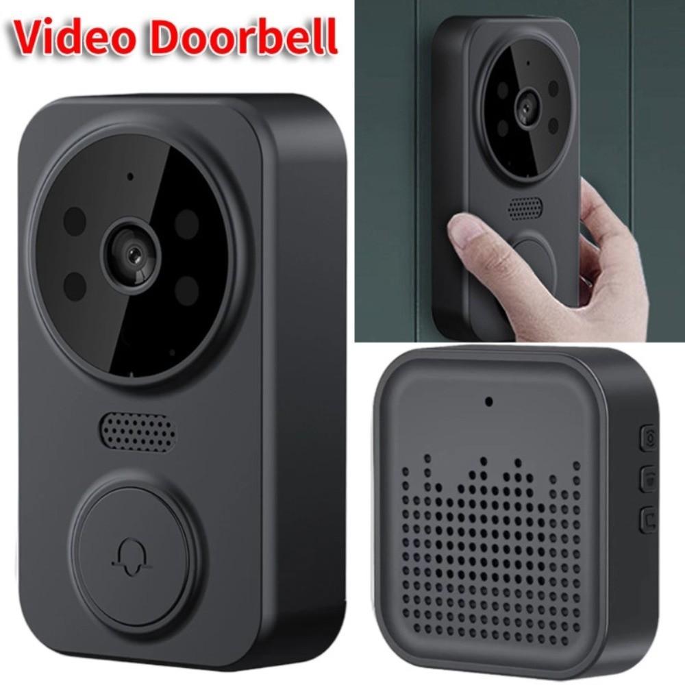 Electronic Cat Eye Visual Intercom Doorbell Night Vision Smart Home Door Bell  Household