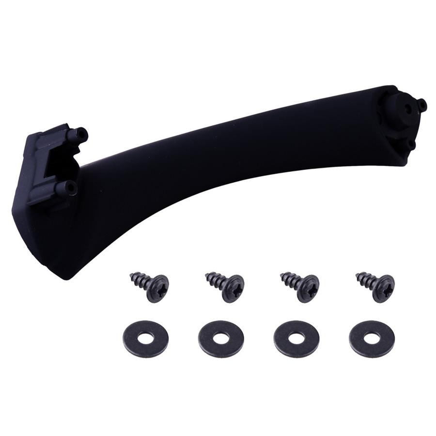 For BMW E90 3-Series Sedan Left Inner Door Panel Handle Pull Trim Cover / Black 5141 7230 849