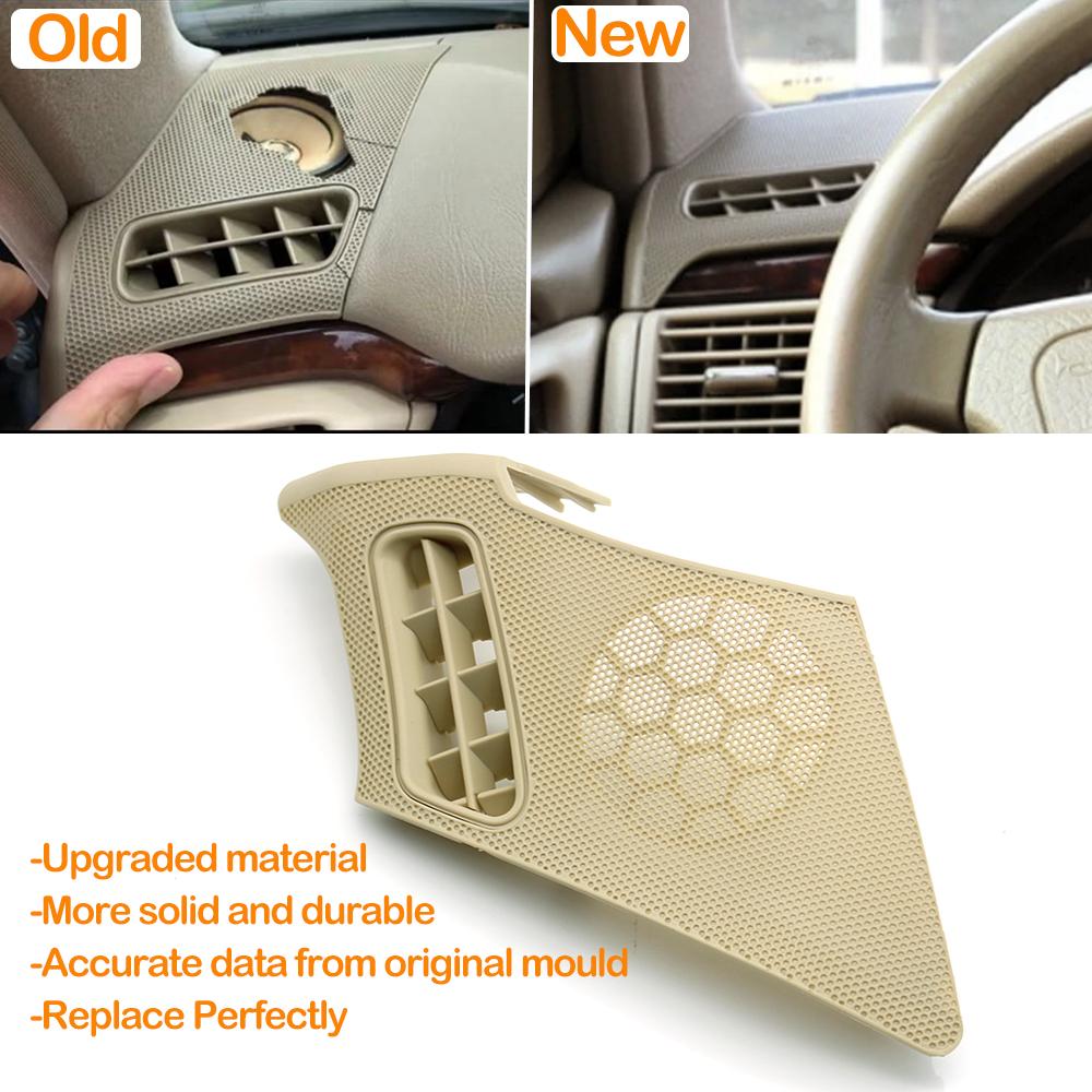 LHD Car Dashboard Left Right Side AC Vent Speaker Grille Cover Panel For Mercedes Benz W210 E CLASS E320 E350 E430 E55 1996-2002