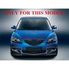 Hoping Auto Front Bumper Fog Light Cover For MAZDA 3 BK Hatchback 2007 2008 2009 1.6L Replacemnet Fog Lamp Cover Hood Shell
