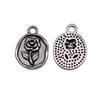 Roses Lotus Flower Charms Sunflowers Pendants For Floral Themed Jewelry Making