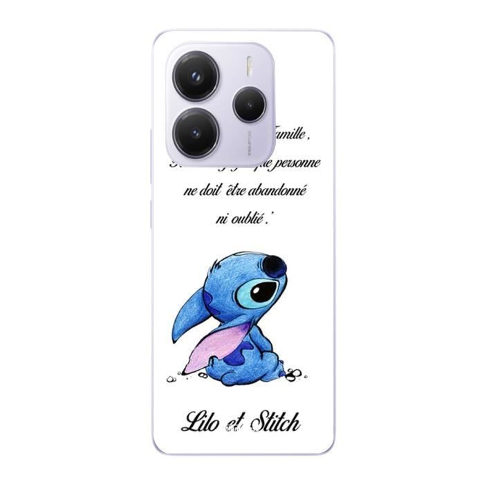 Coque Xiaomi Redmi Note 14 5G stitch-lilo-famille-blanc Maniacase