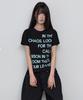 5OML Regular Lettering Short Sleeve Black