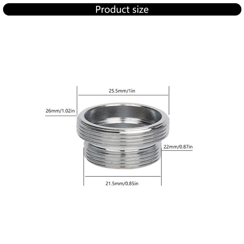 20 Stück männliche und weibliche Spülbecken-Wasserhahn-Adapter Gewindeverbindungen für Küchenspülbecken-Belüfter und Gartenschläuche Anschluss