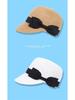 Women's Japanese-Style Casual Straw Fedora with Bowknot—Ideal for Sunshade and Beach Outings.