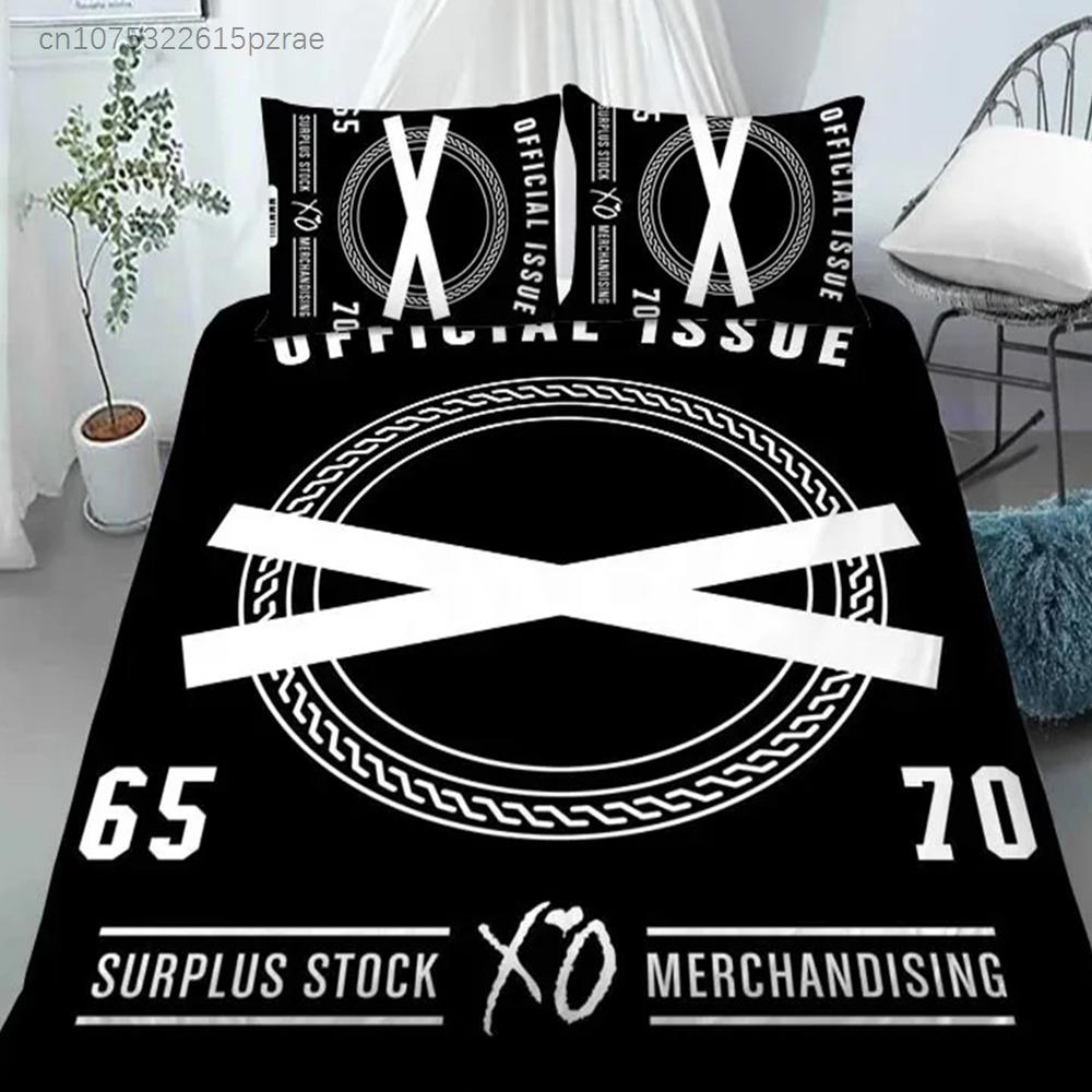 XO The Weeknd Set Biancheria da Letto Set Esclusivo per il Letto Copripiumino Set Copripiumino Set Biancheria da Letto Lusso Regalo di Compleanno