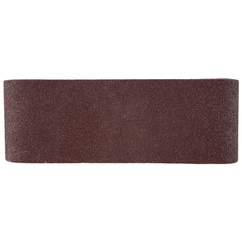 A84X-3X21 Inches(75X533mm) Aluminum Oxide Sanding Belt 15 Pack Sanding Belts ( 80 120 180 240 400 Grits) For Belt Sander