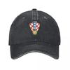 Croatia National Football Team Baseball Cap Bobble Hat Golf Cap Foam Party Hat Hats for Unisex Caps For Unisex Womens