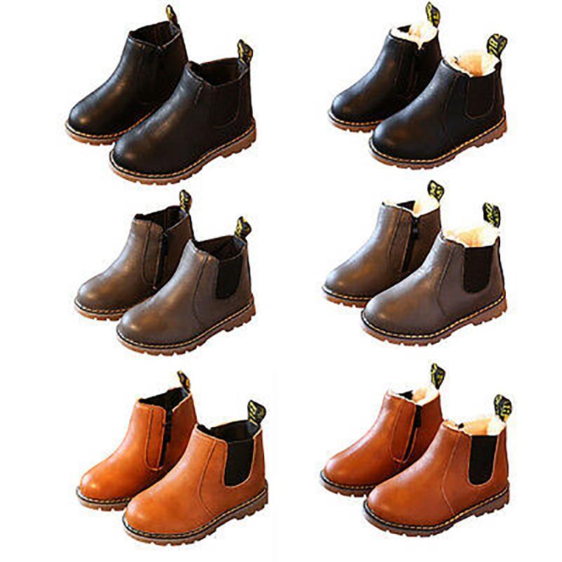 Comfortable Ankle Winter Children Kids Boots Chic Snow Baby Shoes For All Occasions