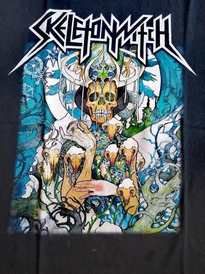 Skeletonwitch Beyond The Permafrost T-Shirt Unisex Tee S-4XL,black XXL