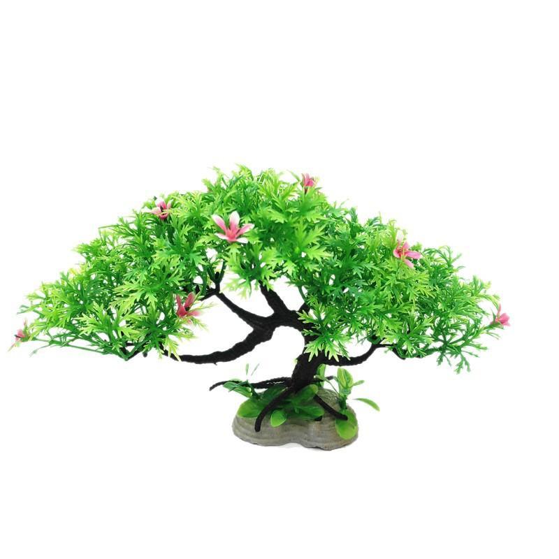 Aquarium Simulation Plants Fish Tank Landscaping Decorations Plastic Water Plants Flowers Trees Rocks Ornaments Accessories