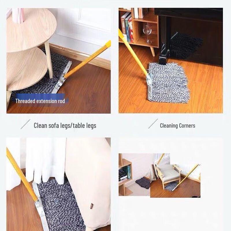 Wood Handle Cotton Mop