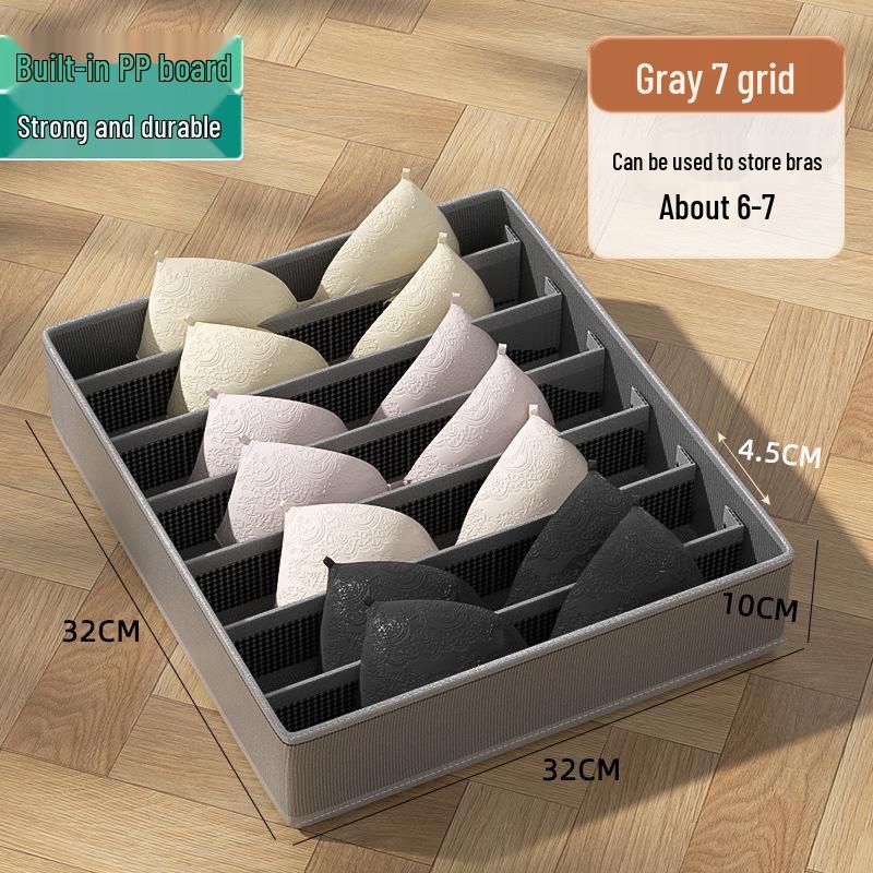 Unterwäsche- und Socken-Organizer im Schubladenstil: 3-in-1 Faltbare Hänge-Fächerbox