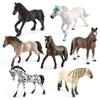 Lifelike Pvc Horse Figurines Set Including Appaloosa Quarter Horse And Hanoverian For Home Decor And Collectible Display