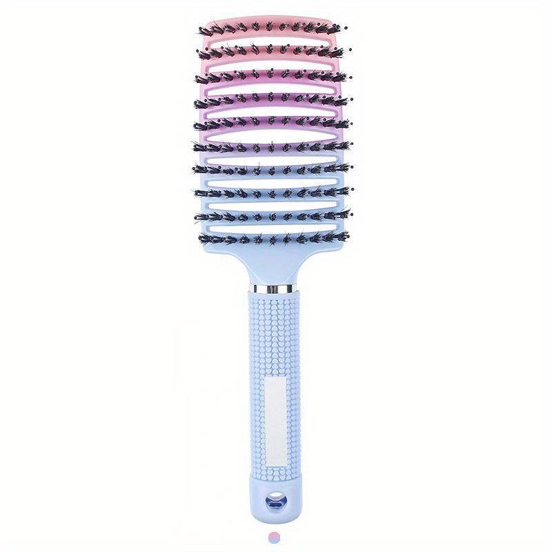 Bristle Nylon Hair Brush Girls Hair Scalp Massage Comb Women Wet Curly Detangle Hair Brush for Salon Hairdressing Styling Tool