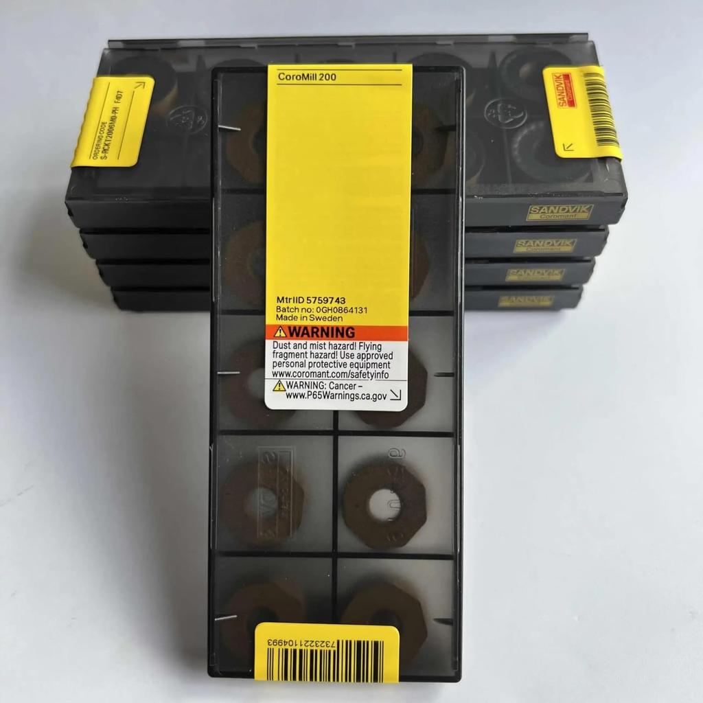 S-RCKT2006M0-PH F4D7 /  Industrial indexable Carbide Inserts 10 PCS