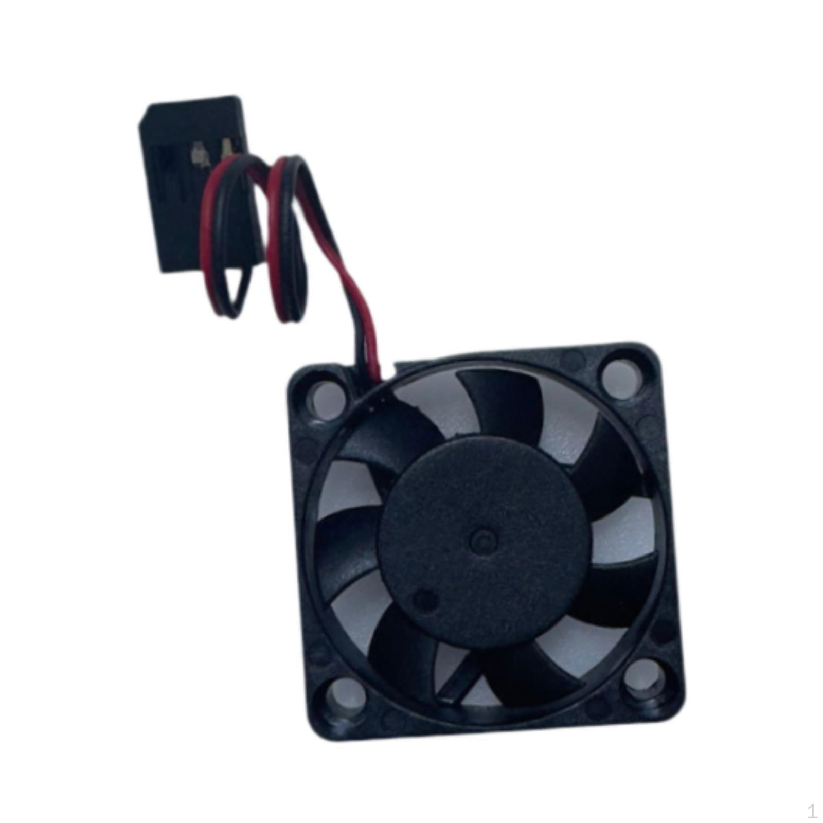 

RC Car Cooling Fan Replacement Sturdy Spare Part Accessories for 16207 16208 1:16
