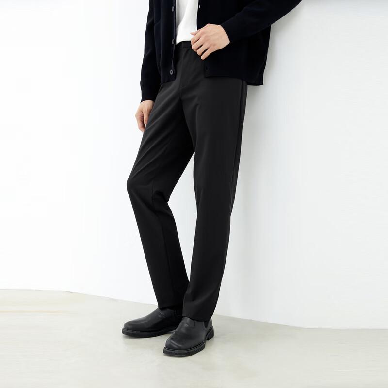 Peacebird Men's Stretch Straight Business Casual Pants