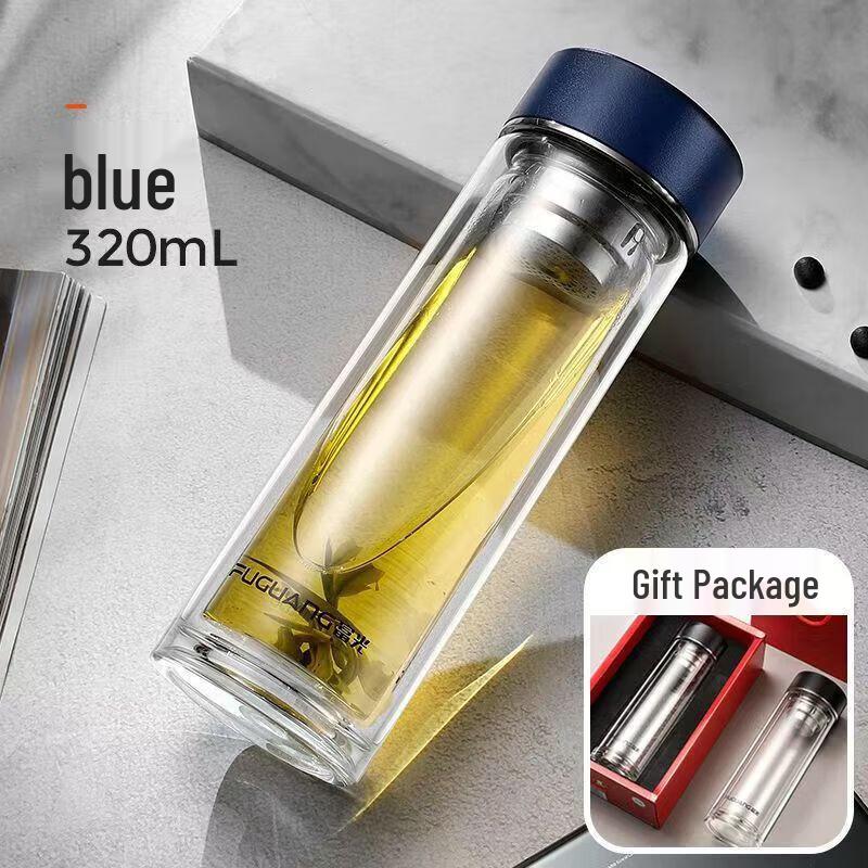 Fuguang Zhengtai Double-Layer Glass Cup