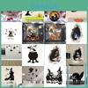 Ideal Gift Halloween Wall Stickers With 3d Pumpkin Witch Vinyl Decal For Decoration