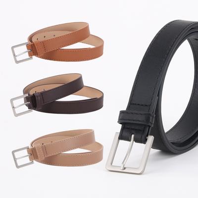 Korean Version of Simple Women's Belt Minimalist Style Decorative Belt Women's Coat Jeans Belt
