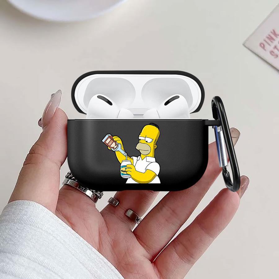 Case For Airpods 1 Pro3 2 3 Pro 4 Pro2 Earphone Cases Cover The Simpsons