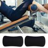 2Pcs Fitness Roller Foam Foot Pads High Density Foam Roller for Gym Exercise Machines Exercise Massage Muscle Recovery Fitness Equipment