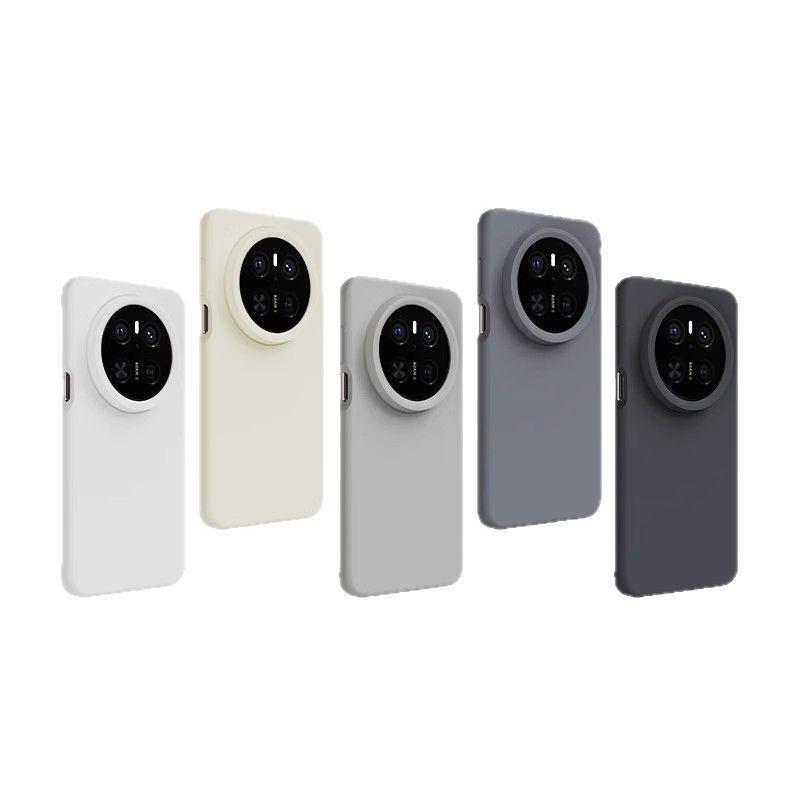Compatible with Huawei Mate80 Pro Max phone case, genuine liquid silicone Mate 70 full-coverage lens, drop-resistant matte 60