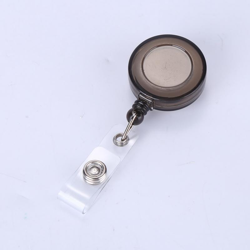 1pc Credential Pass Badges Doctor Id Nurse Retractable Id Badge Reel Plastic Badges Badge Clip Nurse Accessories