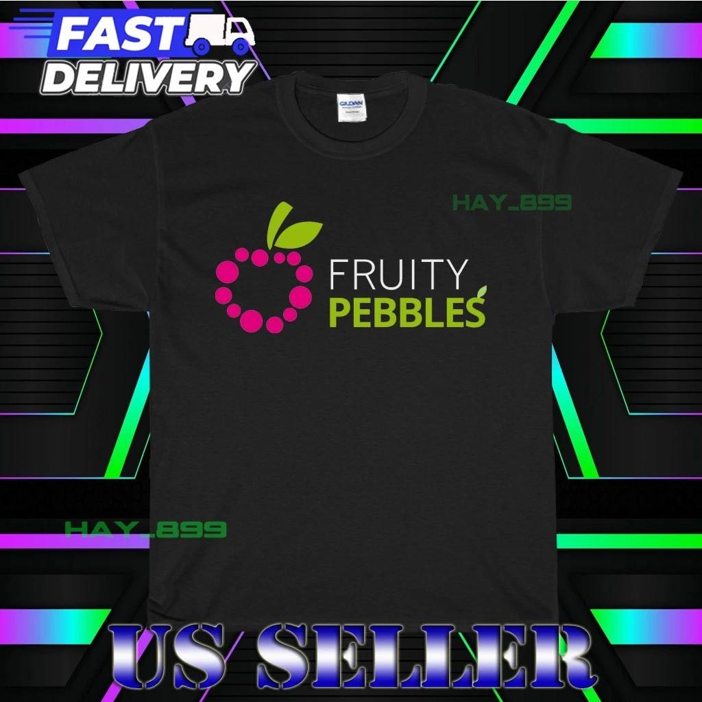 NEW SHIRT FRUITY PEBBLES LOGO T-Shirt FUNNY AMERICAN USA UNISEX SIZE S-5XL M