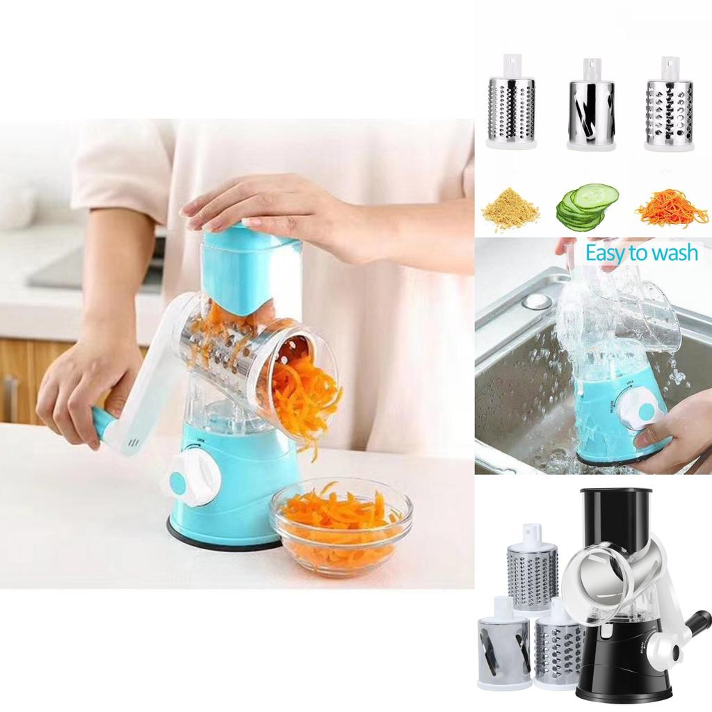 Innovative Hand-powered Vegetable Cutter With Multiple Functions For Potatoes Cheese And More
