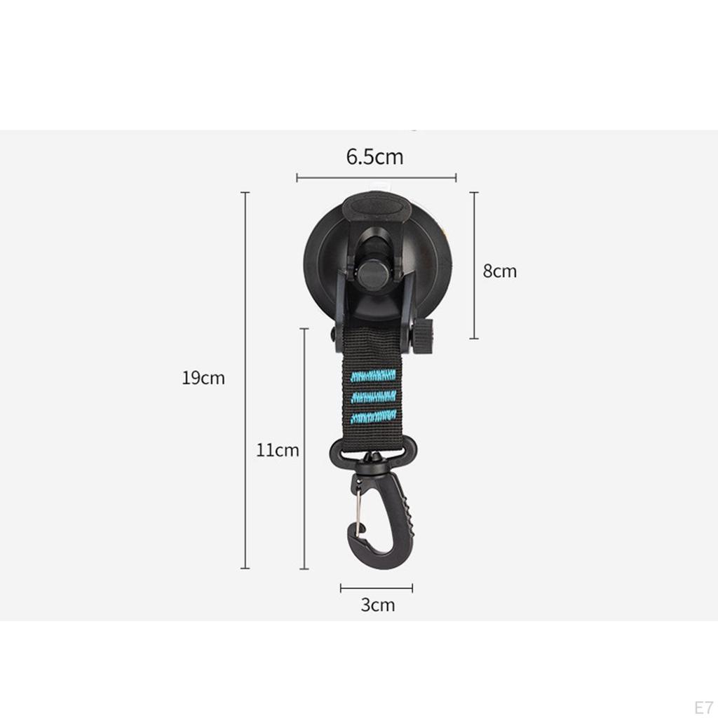 Pack of Rotating Suction Cups for Tent Anchoring