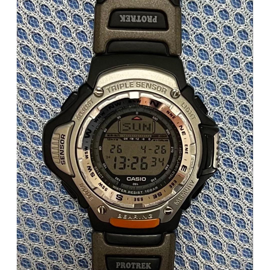 Used CASIO PRO TREK PRT-47 Digital Watch (Used)