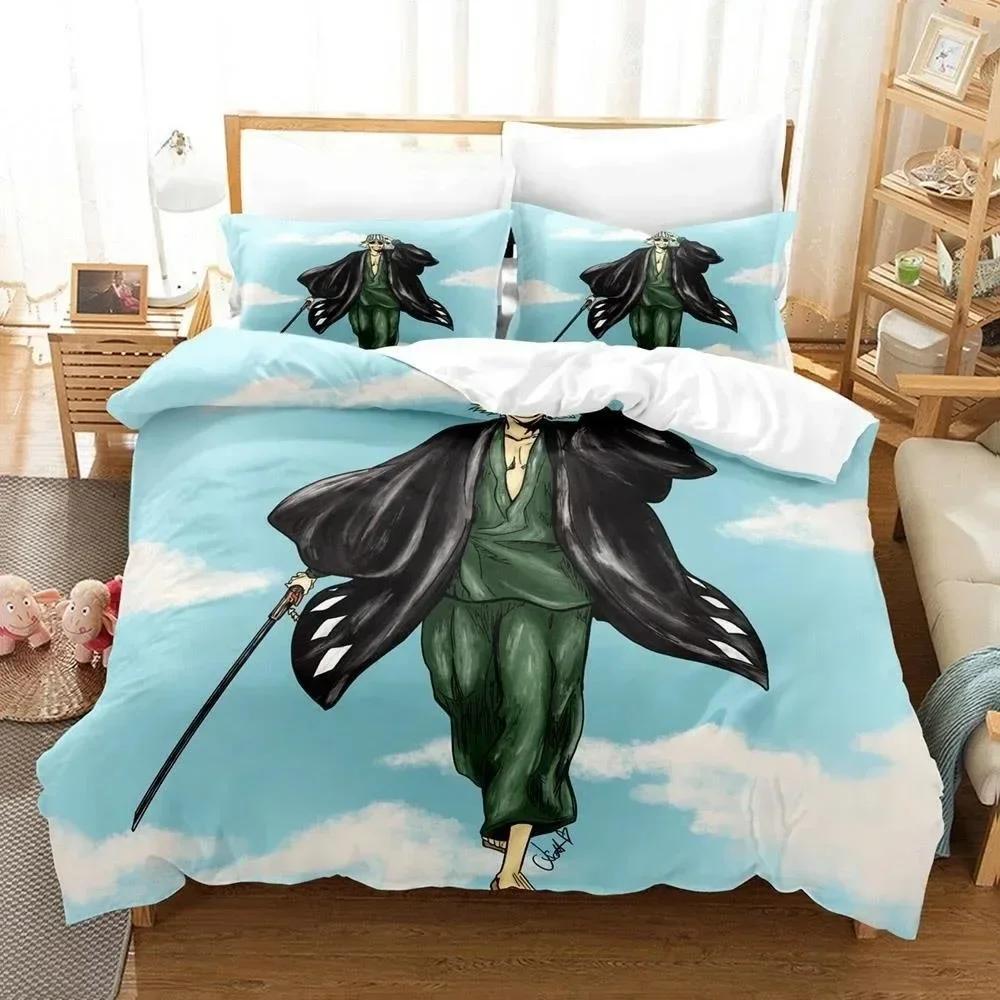 Comforter New 3D Print Anime Bed Bleach Bedding Set Single Twin Full Queen King Size Bed Set Adult Kid Bedroom S