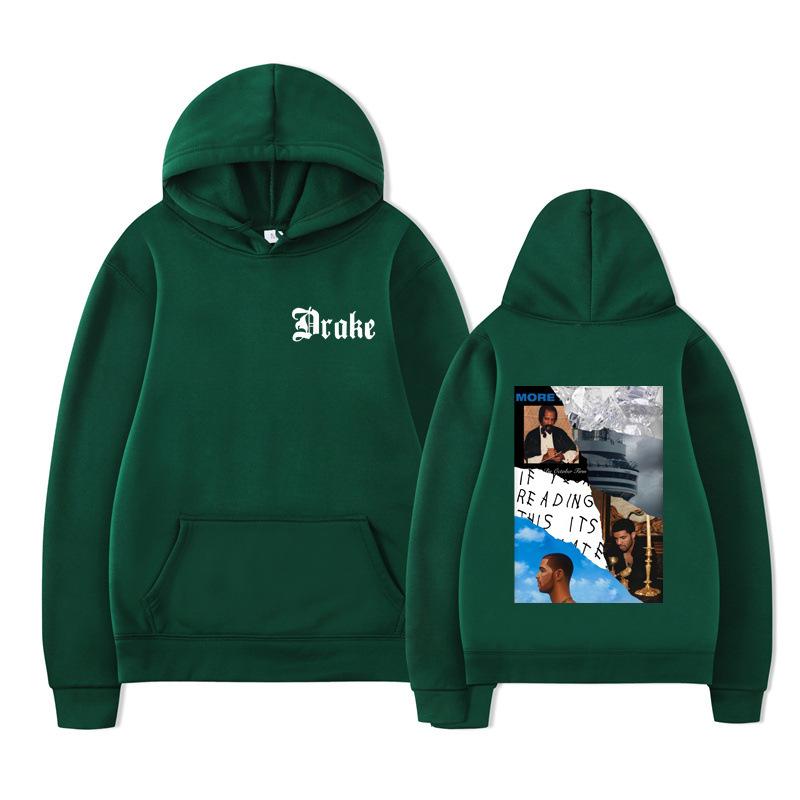 Rapper Drake Hudební Album Obal Grafické Mikiny Pánské Mikiny s Dlouhým Rukávem Dámské Streetwear Pulovry Sudaderas