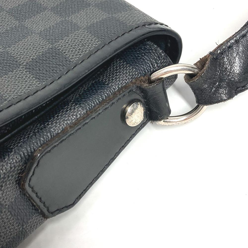 Louis Vuitton N58033 Damier Graphite Daniel GM Crossbody Messenger Shoulder Bag
