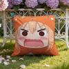 Anime H-Himouto! U-Umaru-chan Cushion Cover Home & Car Dual-Scene Pillow Cover: Reversible for Premium Comfort
