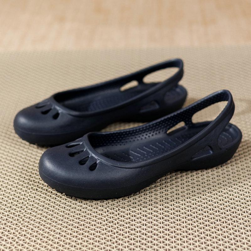 Damen Sommer Rutschfeste Clog-Sandalen: Klassische Melindi Strand- & Gartenschuhe, Übergröße