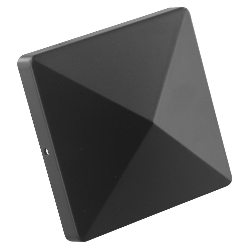 1/4pc 4 Inch Hard Plastic Fence Post Cap Protection Cap For Outdoor Wooden Fence Garden No Need For Additional Drilling