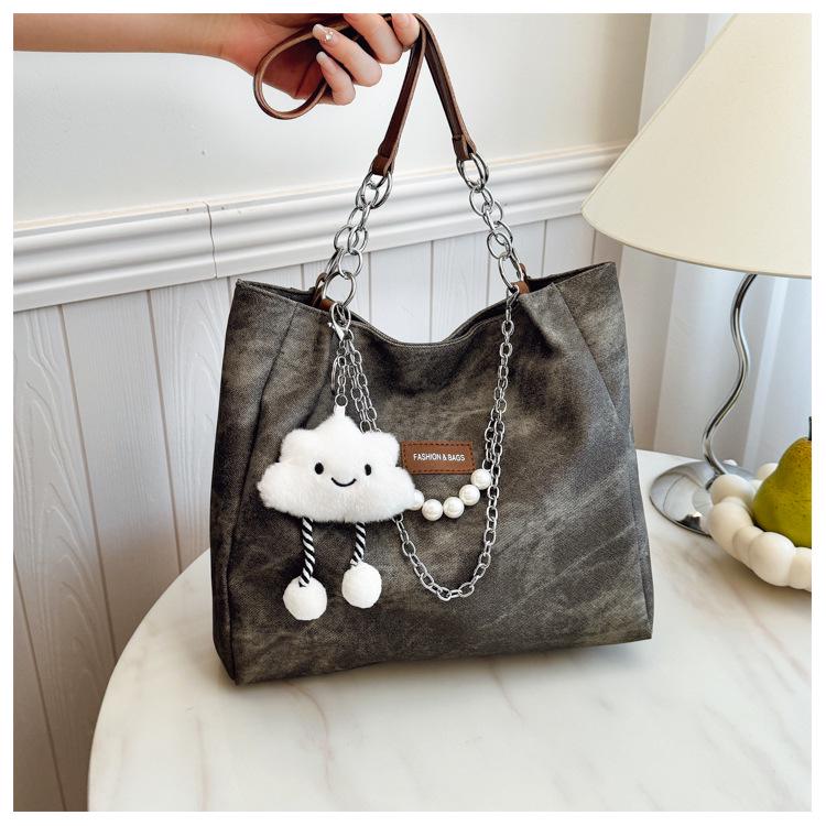 

Women s 2024 Niche Design Large Capacity Tote Bag - Shoulder & Handheld