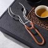 Multi-functional Tea Brewing Assistant Stainless Steel Stable Tea Cup Non Slip Cup Clamp  Tea