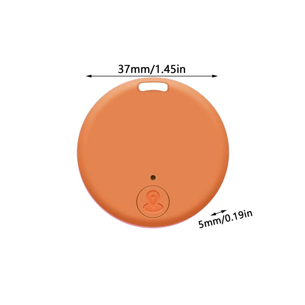 Mini Dog GPS Bluetooth5.0 Tracker Anti-Lost Device Round Anti-Lost Device Pet Kids Bag Wallet Tracking Smart Finder Locator