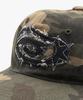 Liomeu Denim Applique Washed Ball Cap_Camo