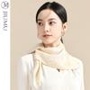 JIUMU Women's 100% Mulberry Silk Square Scarf
