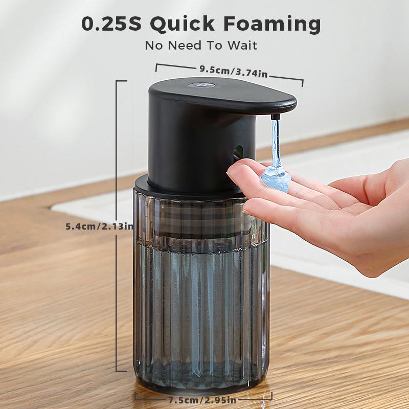 Kuchyňský 300ml Automatický Dávkovač Tekutého Mýdla USB Dobíjecí Bezkontaktní Na Ruce Vysoká Kapacita Detergent Koupelnový Dávkovač