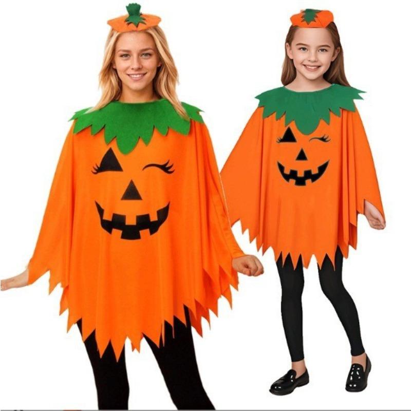 Halloween Kids' Costumes Witch & Cloak Set / Vampire Cosplay Outfit Ideal for Kindergarten Stage Performances