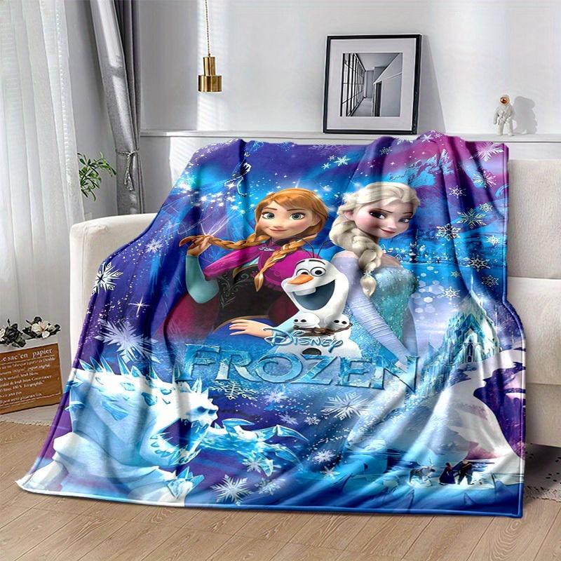 

1 шт., Декоративна ковдра Disney Frozen для спальні, вітальні, подорожей, кемпінгу, автомобіля 80x120cm