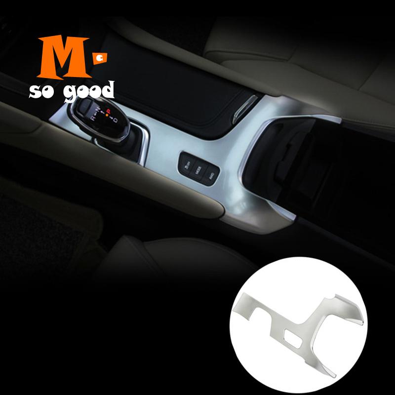 

For Cadillac XT5 LHD 2016 17 18 19 ABS Matte Gear Shift Panel Moulding cover Trim Car Styling Interior