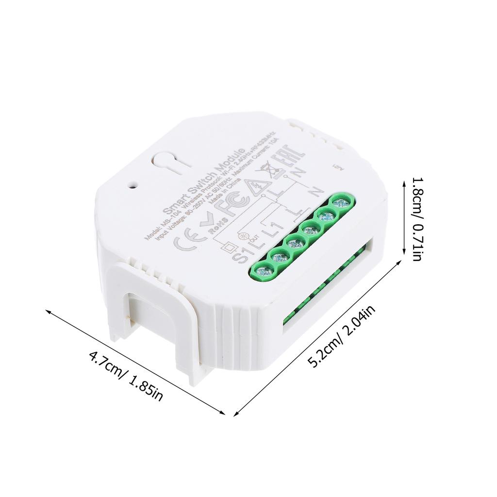1pcs Switch Wifi Led Light Controller Touch Remote App Voice 2-Way Circuit Module For Lighting Electrical