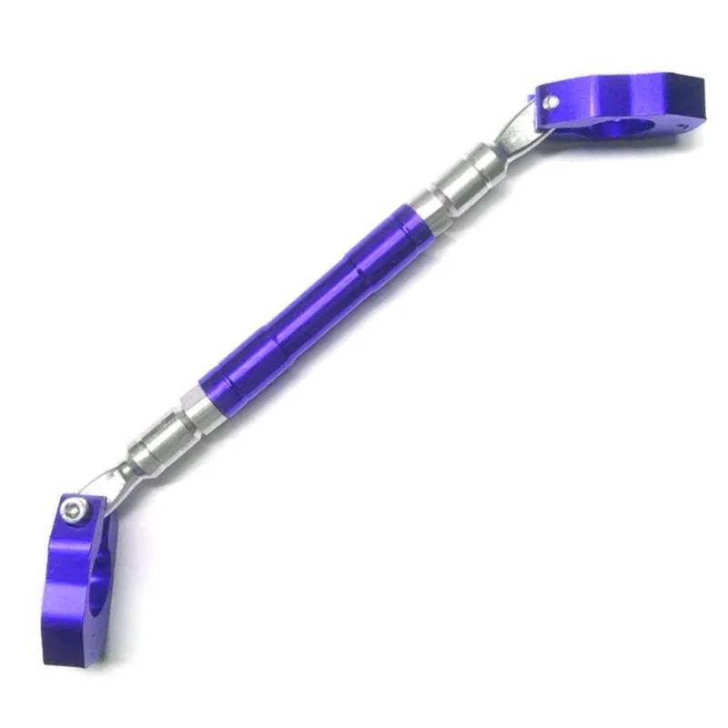 

Мотоциклетный стиль, кронштейн для балансировочной ручки, регулируемая усиленная перекладина, руль, балансировочная балка, детали для модификации мотоцикла синий